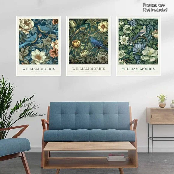 Other | William Morris Wall Art Vintage Poster Prints Set Of 3 ...